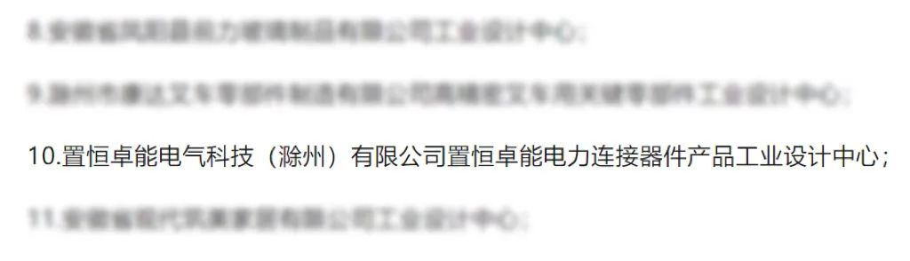 置恒卓能獲新榮譽(yù)—“滁州市級(jí)工業(yè)設(shè)計(jì)中心”！